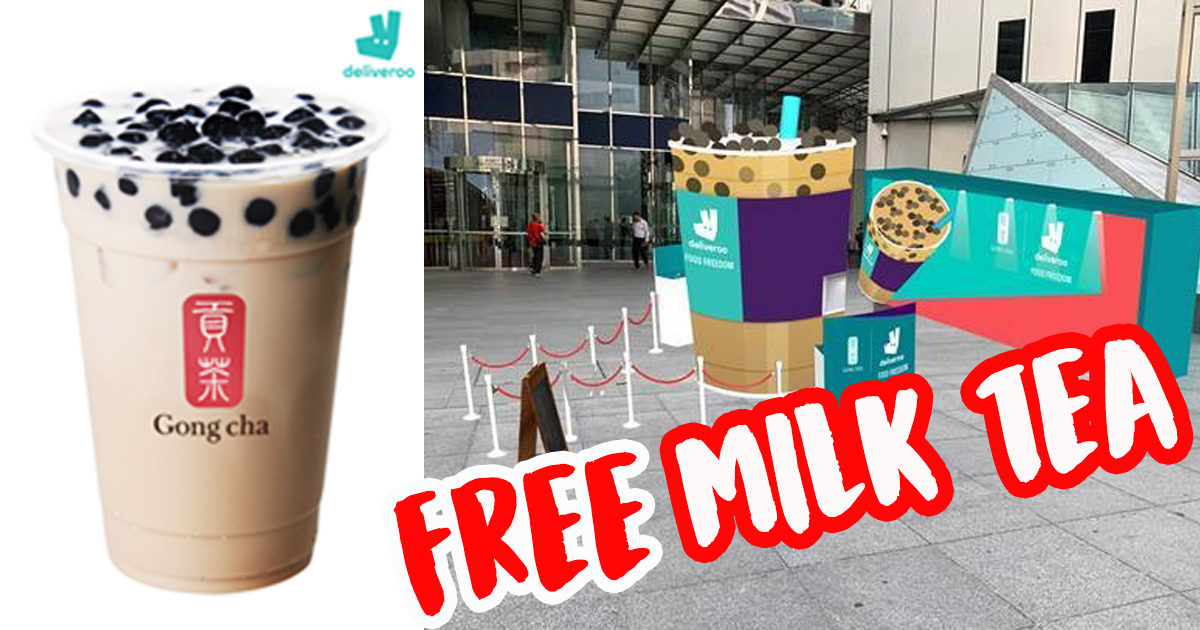 Milk tea cravings? Claim your FREE Gong Cha Bubble Tea this 30 April at One Raffles Place! - Alvinology