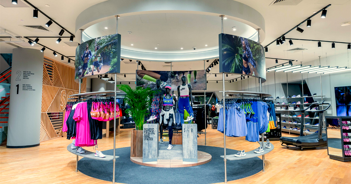 Nike Jewel - the largest Nike Store in Southeast Asia and India opens at Jewel Changi Airport - Alvinology