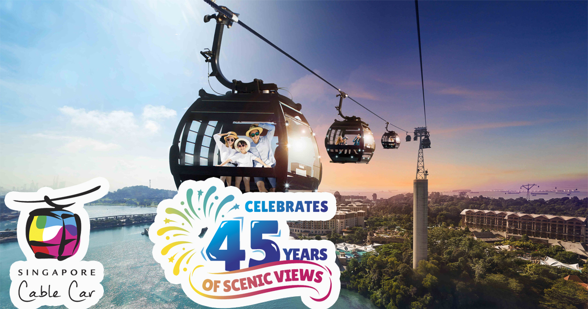 Your Singapore Cable Car dream ride can now come true for only $4.50 starting April 22, for a limited time only - Alvinology