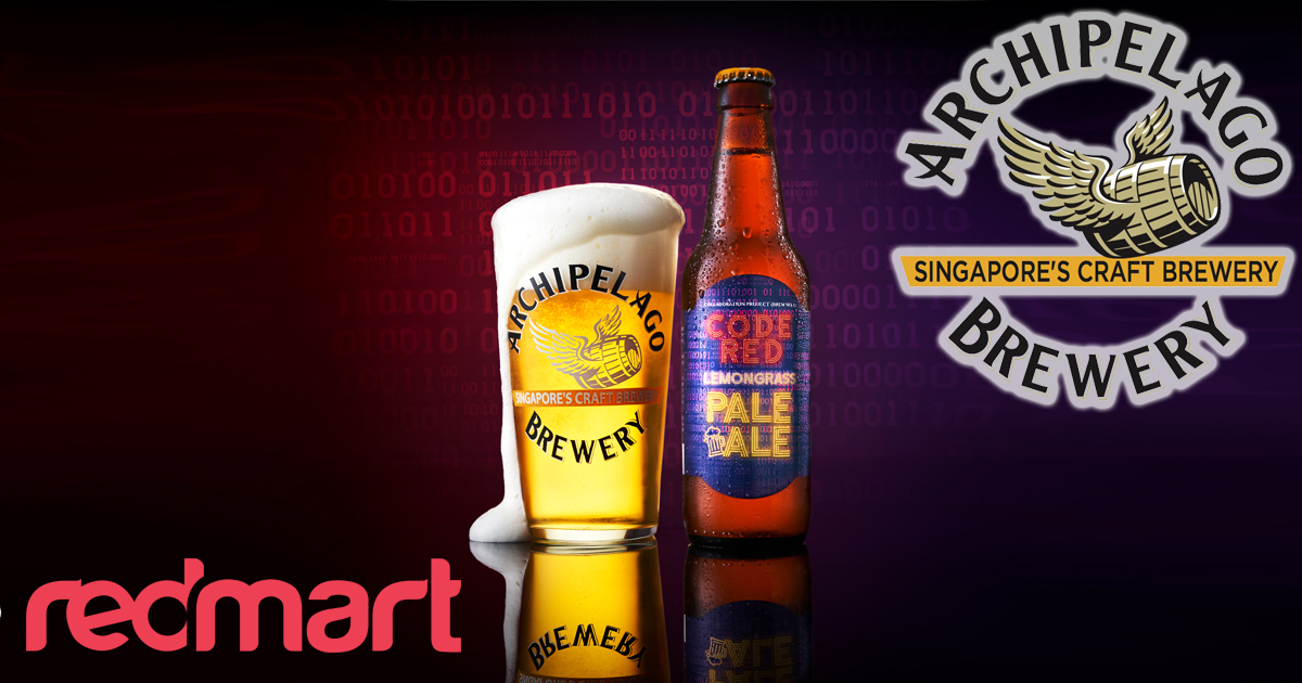 Party without hitting the store! You can now order CODE RED Lemongrass Pale Ale Beer on RedMart - Alvinology