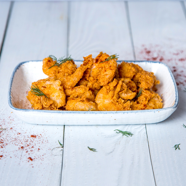 Looking for Singapore's best fish and chips? Try Captain Snapper's fish and chips at habitat by honestbee Shrimp Poppers