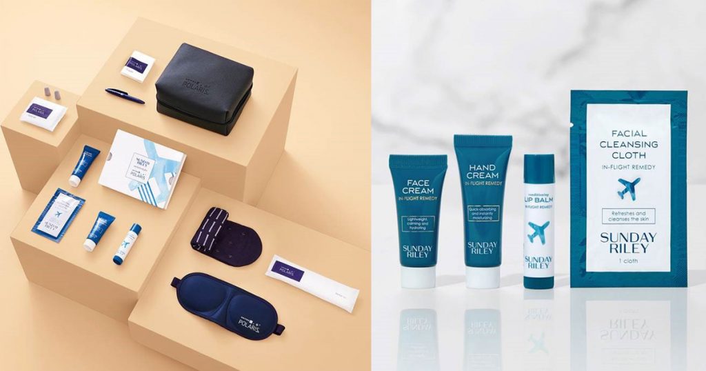 United Airlines to include luxury skincare line Sunday Riley in the amenity kits - Alvinology