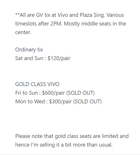 Carousell guy sold 40 Avengers: Endgame tickets because his friends "couldn't make it" - Alvinology