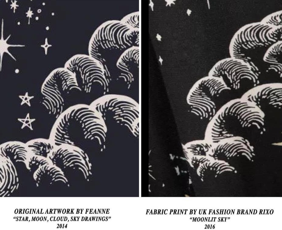 UK fashion brand RIXO allegedly steals Philippine fashion designer's drawings instead of just paying US $17 - Alvinology