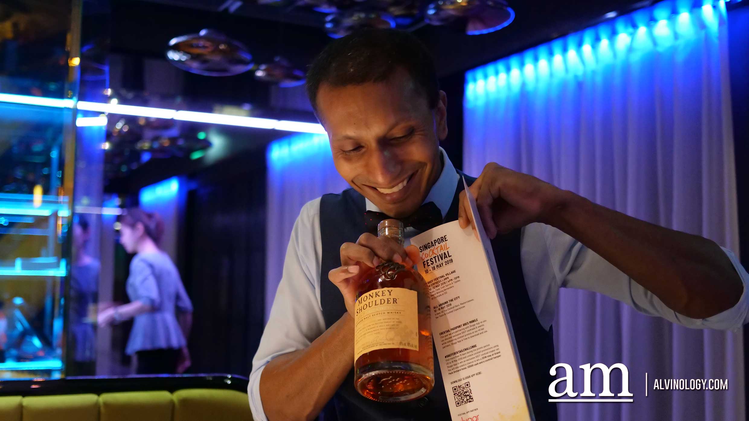 Mitzo's Head Bartender Azlam Kadir