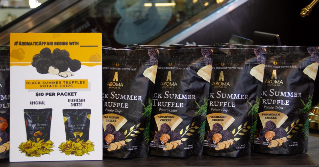 Aroma Truffle - Singapore’s first truffle chips boutique arrives at Chinatown point - Alvinology