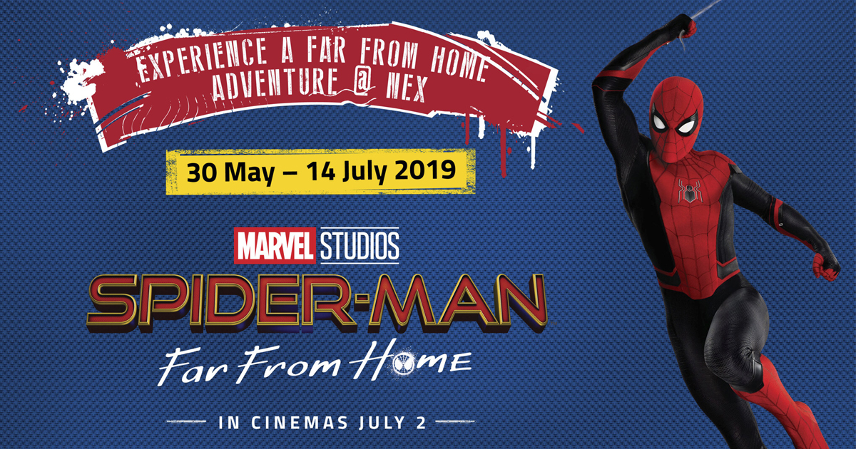 Catch Spider-Man live before his latest movie Spider-Man: Far From Home at NEX - Alvinology