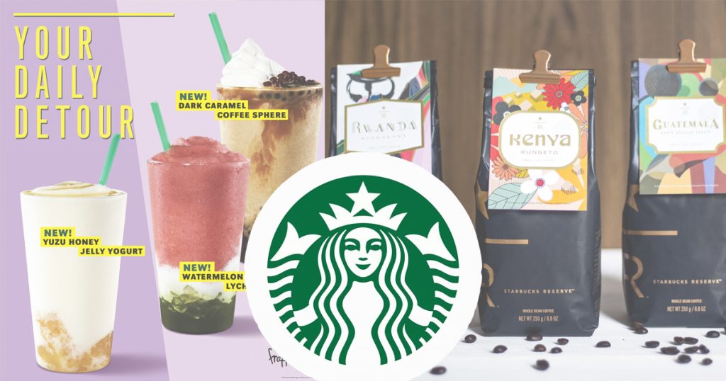 Come at Starbucks and try the new fruity tropical Frappuccinos and Singapore-exclusive merchandise - Alvinology
