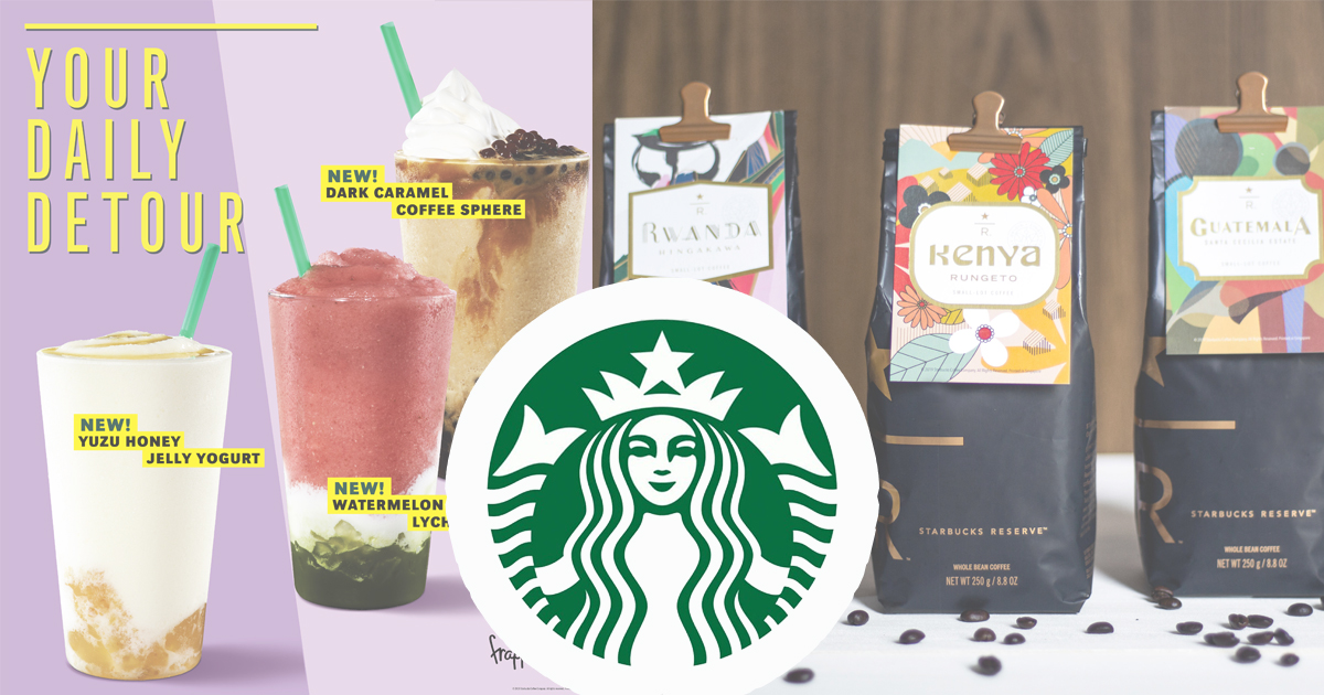 Come at Starbucks and try the new fruity tropical Frappuccinos and Singapore-exclusive merchandise - Alvinology