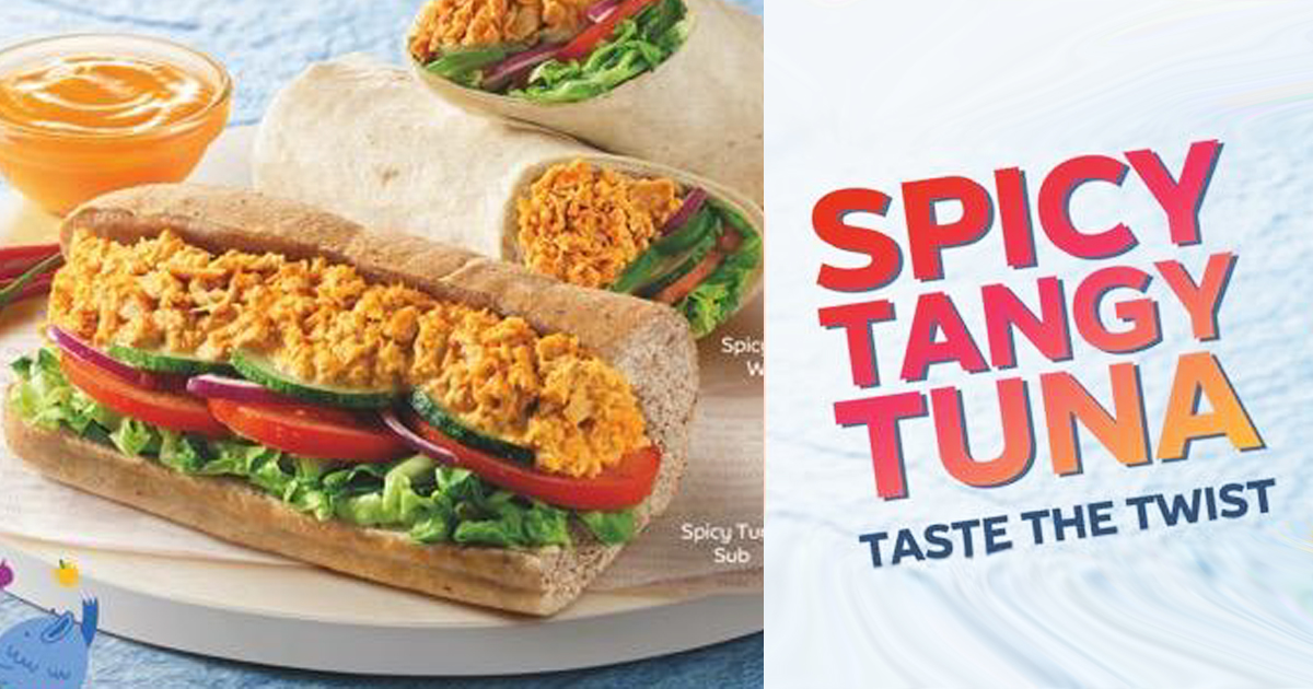 Taste the twist of Subway’s newest Spicy Tangy Tuna for only $6.50 - Alvinology