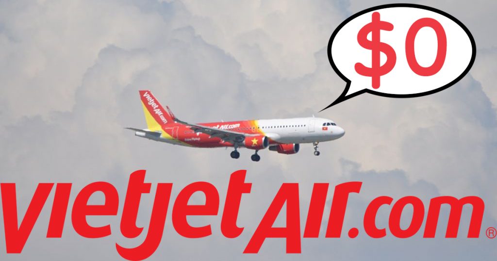 Millions of promotional S$0 tickets available now on Vietjet! Book now! - Alvinology