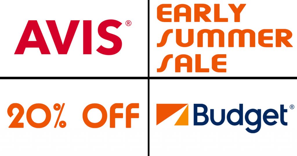 Book with Avis or Budget this May to enjoy up to 20% off in over 40 destinations - Alvinology