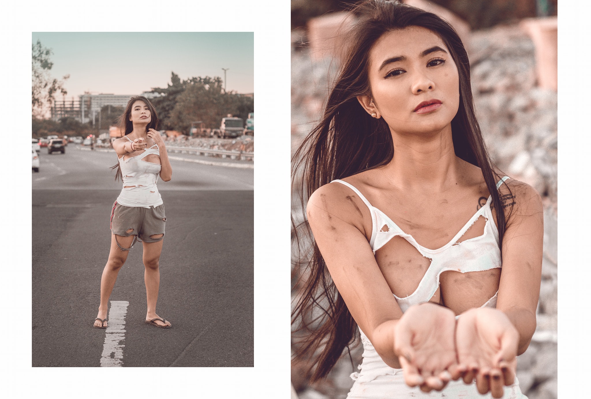 Is this poverty porn or art? Netizens weigh in on "grungy" photo shoot with dirty model - Alvinology