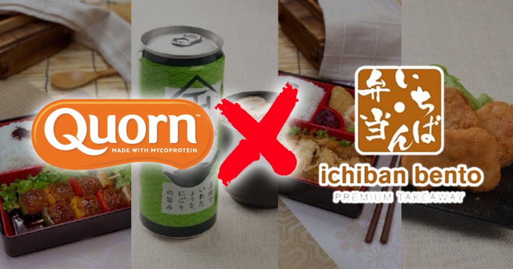 Quorn x Ichiban Bento unveil Meat-free Bentos for the conscious Singaporean - Alvinology