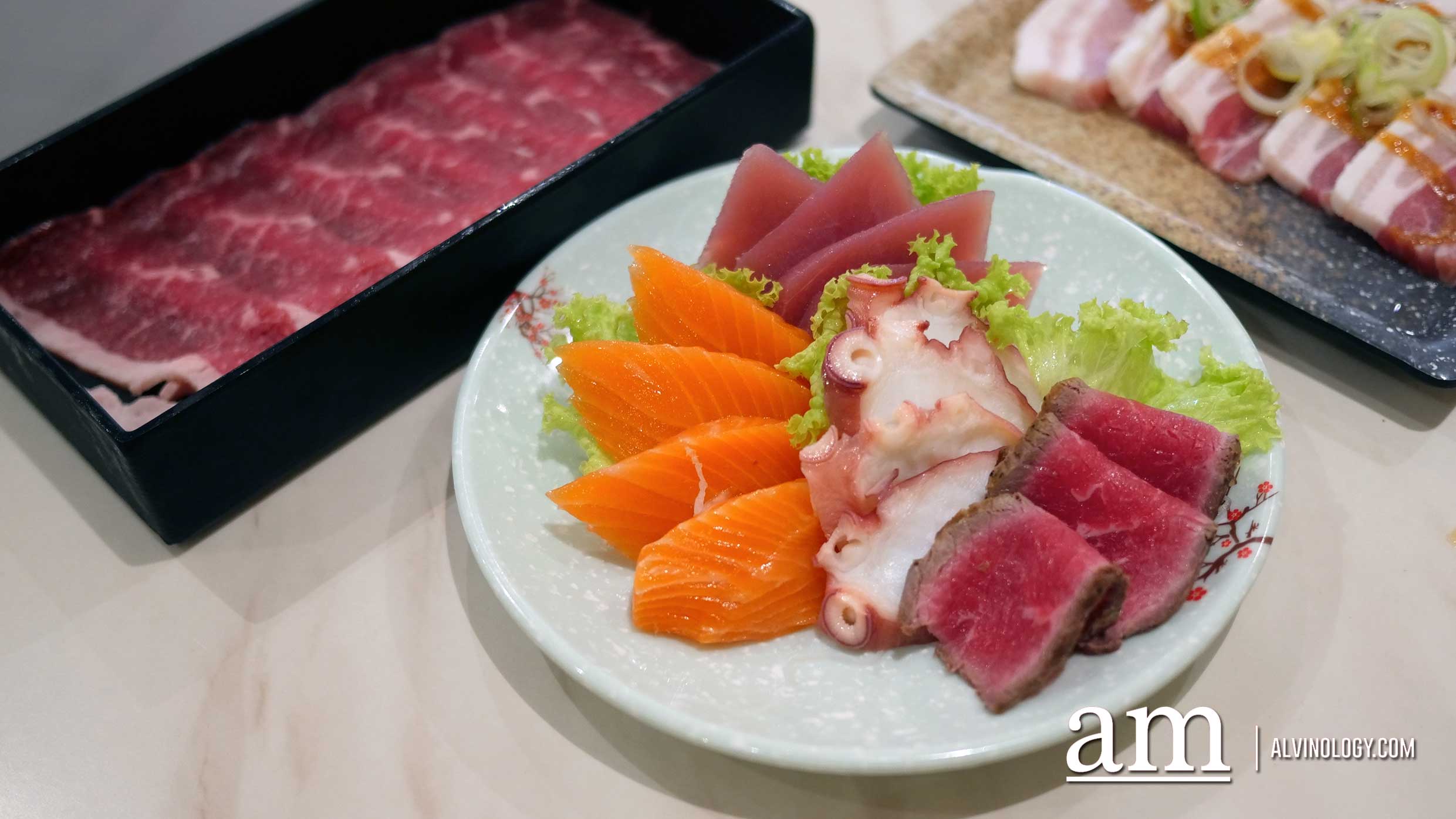 Sashimi selection