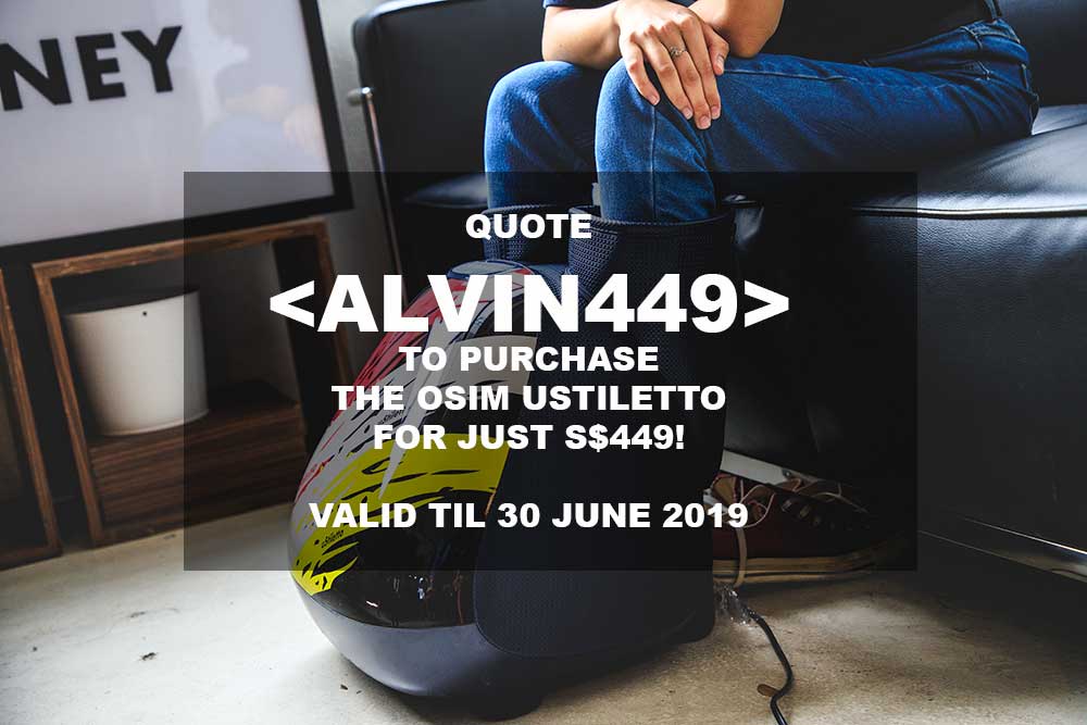 [PROMO CODE INSIDE] There's now a Sporty Version of OSIM's uStiletto Leg Massager - Alvinology