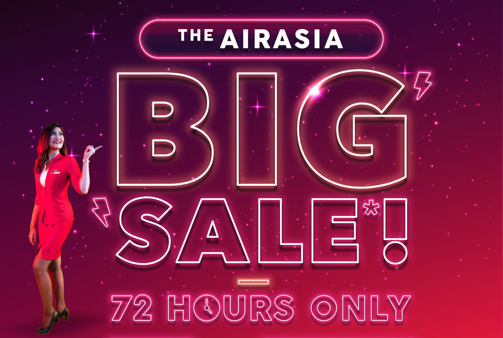 AirAsia's BIG Sale is on now with 5 million promo seats - Alvinology