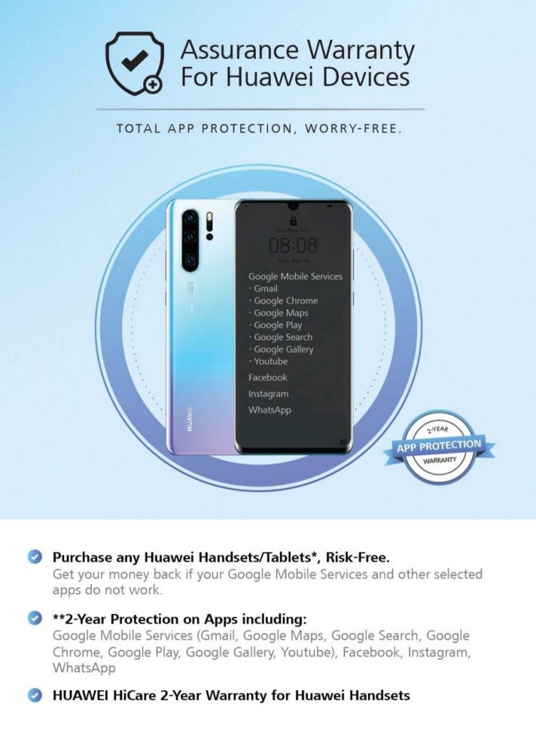 Challenger and Courts offer risk-free Assurance Warranty for Huawei devices - Alvinology