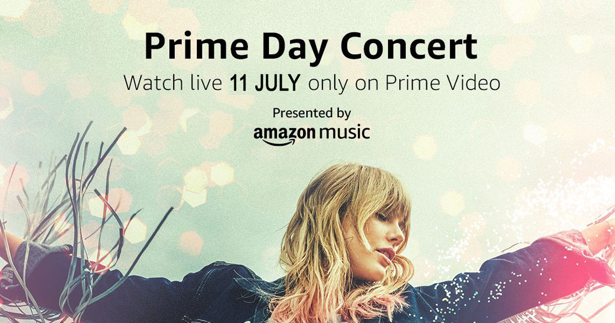 Amazon Music announces Taylor Swift to headline the Prime Day Concert with Dua Lipa, SZA, and, Becky G - Alvinology
