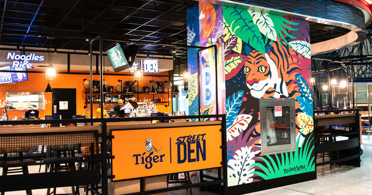 Tiger Beer opens second experiential concept store “Tiger Street Den” in Dubai - Alvinology