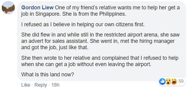 US fresh graduate on vacation in Singapore lands managerial job, netizens outraged - Alvinology