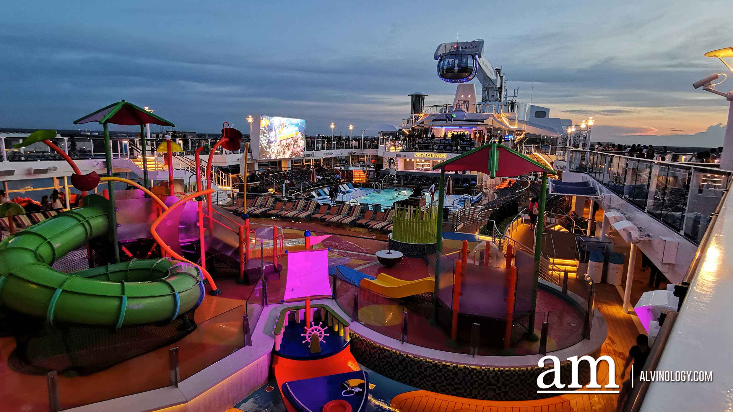 [Cruise Experience] All the fun new things to do on board Royal Caribbean's Spectrum of the Seas - Alvinology