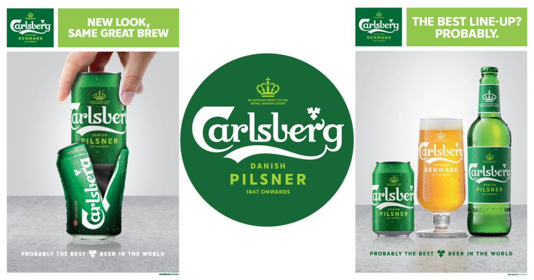 Carlsberg introduces sustainable new look and offers a FREE Pint of Beer this 15 25 August