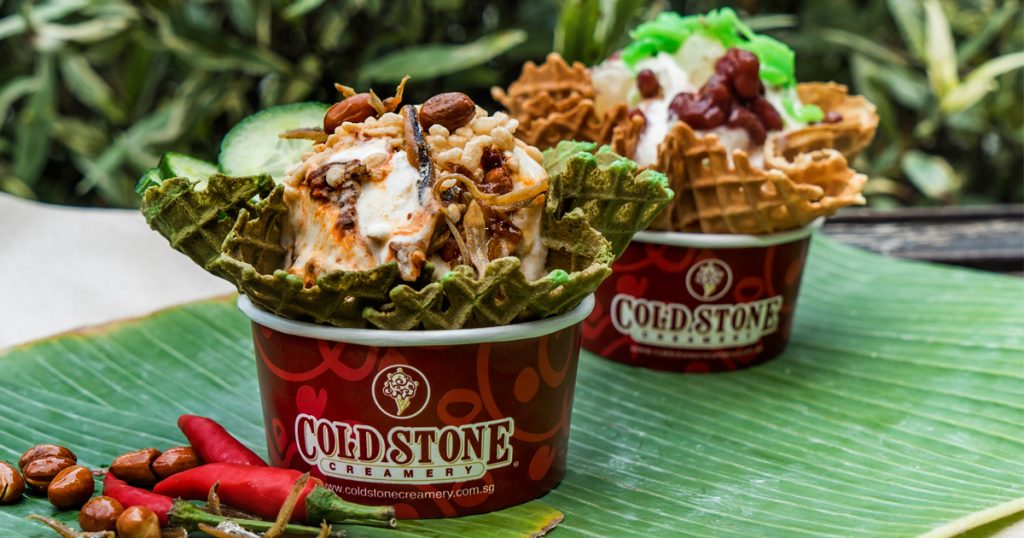 [PROMO INSIDE] Cold Stone - Nasi Lemak and Chendolicious Ice Cream are back in time for Singapore’s 54th Birthday - Alvinology