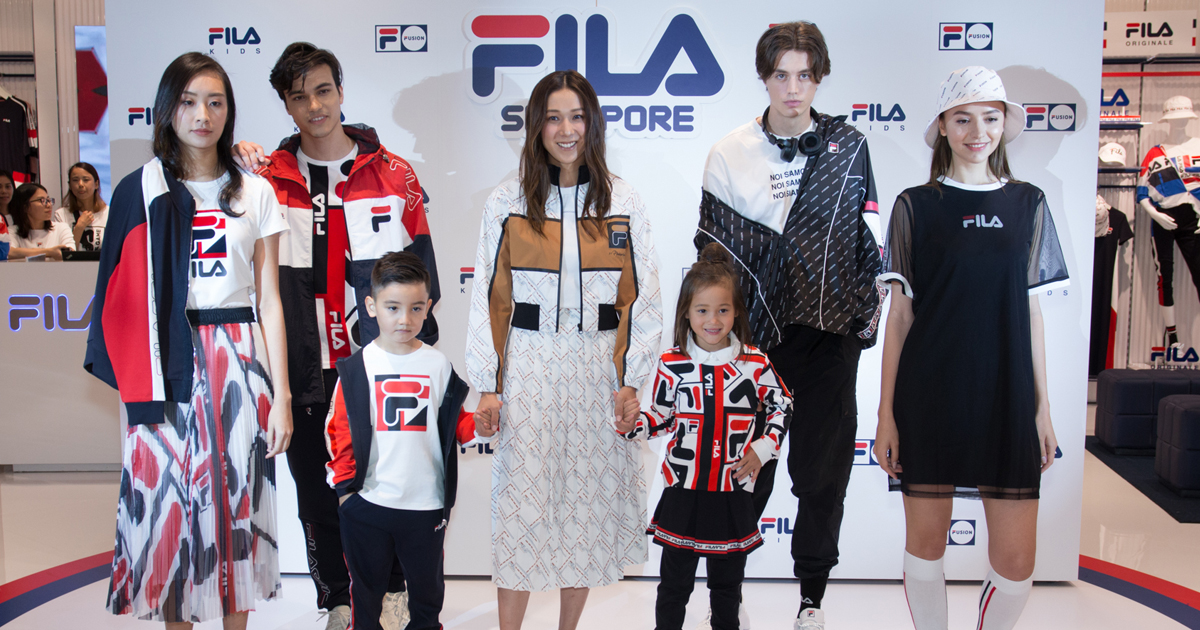 FILA opens its Largest Store at Jewel Changi Airport with exclusive Merchandise from FILA and FILA Fusion - Alvinology