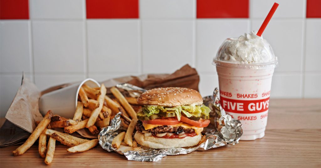 FIVE GUYS - American cult-favourite burger - is opening its first Singapore outlet at Plaza Singapura - Alvinology