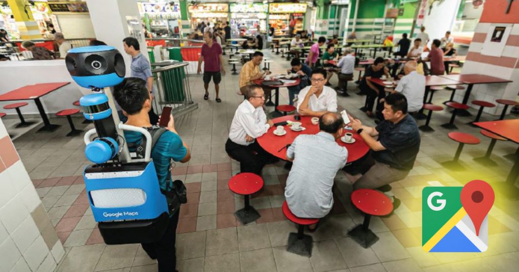 114 hawker centres in Singapore will be documented on Google Maps Street View by early 2020 - Alvinology