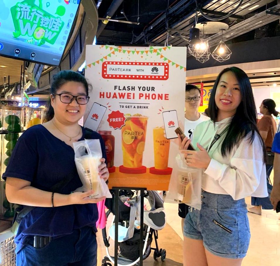 IT’S NOT OVER: Huawei users in Singapore can still claim a free cup of Partea this 12 – 14 July - Alvinology
