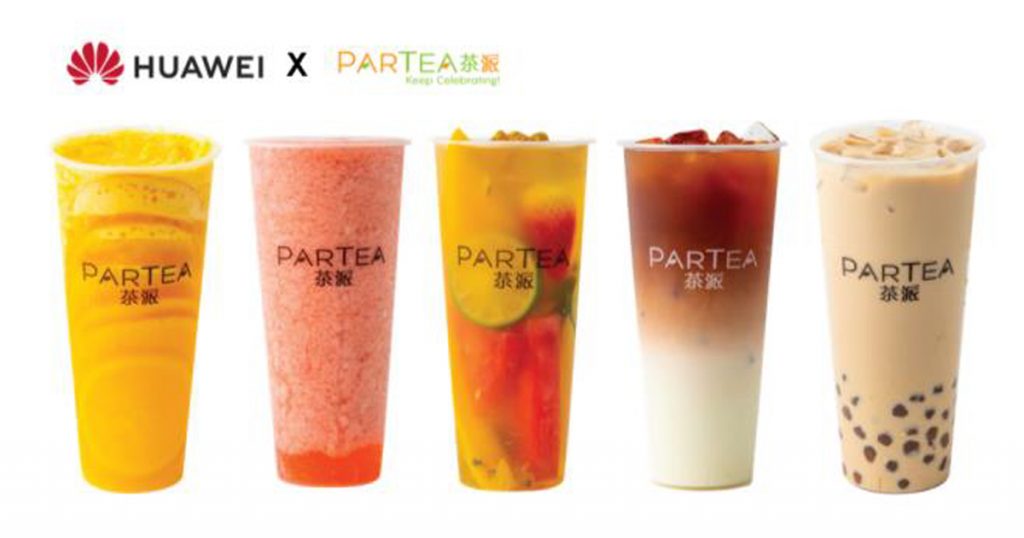 Huawei is giving away free cups of Partea premium tea over two weekends this month starting 5 July - Alvinology