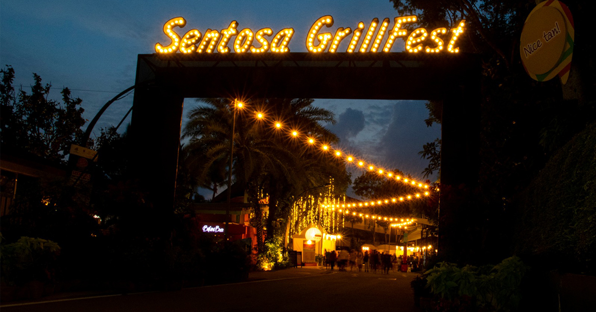 [PROMO INSIDE] Sentosa GrillFest - 1KM of exclusive menus, beer, and a 3m-tall tepee BBQ at Siloso Beach - Alvinology