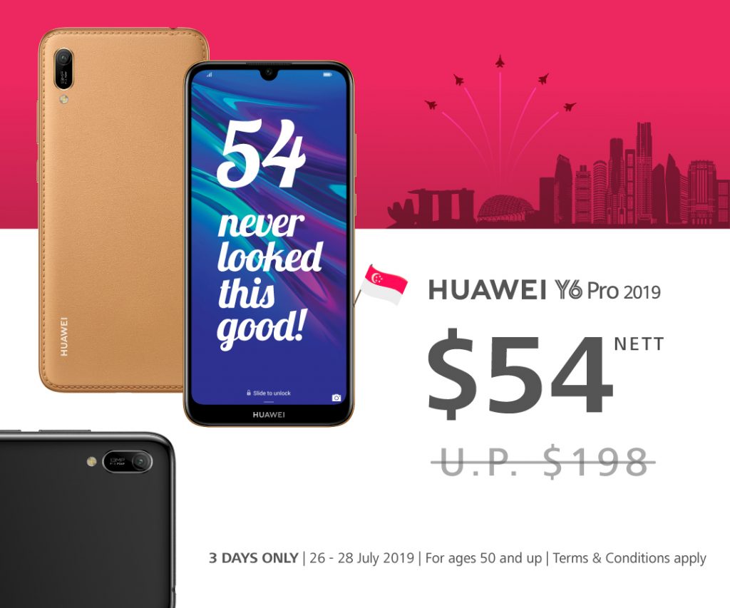 Snag a senior-friendly Huawei smartphone at just S$54 this weekend - Alvinology