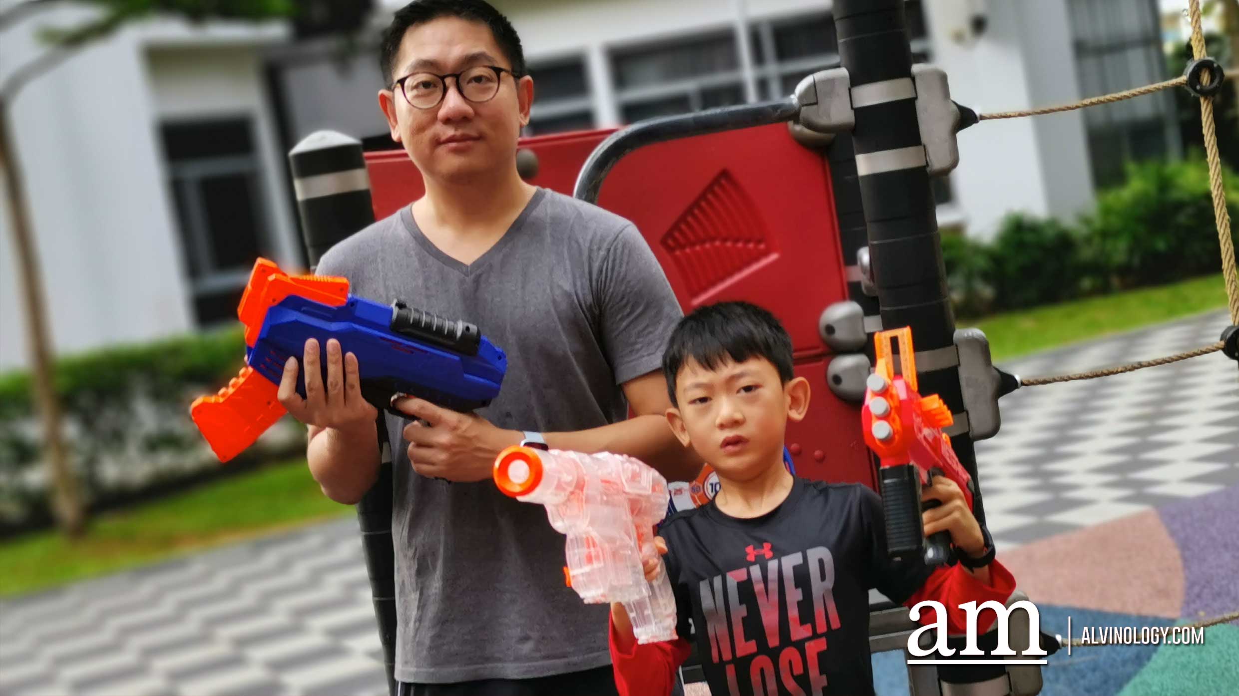 NERF Blasters for Father-son Bonding during the June School Holiday - Alvinology