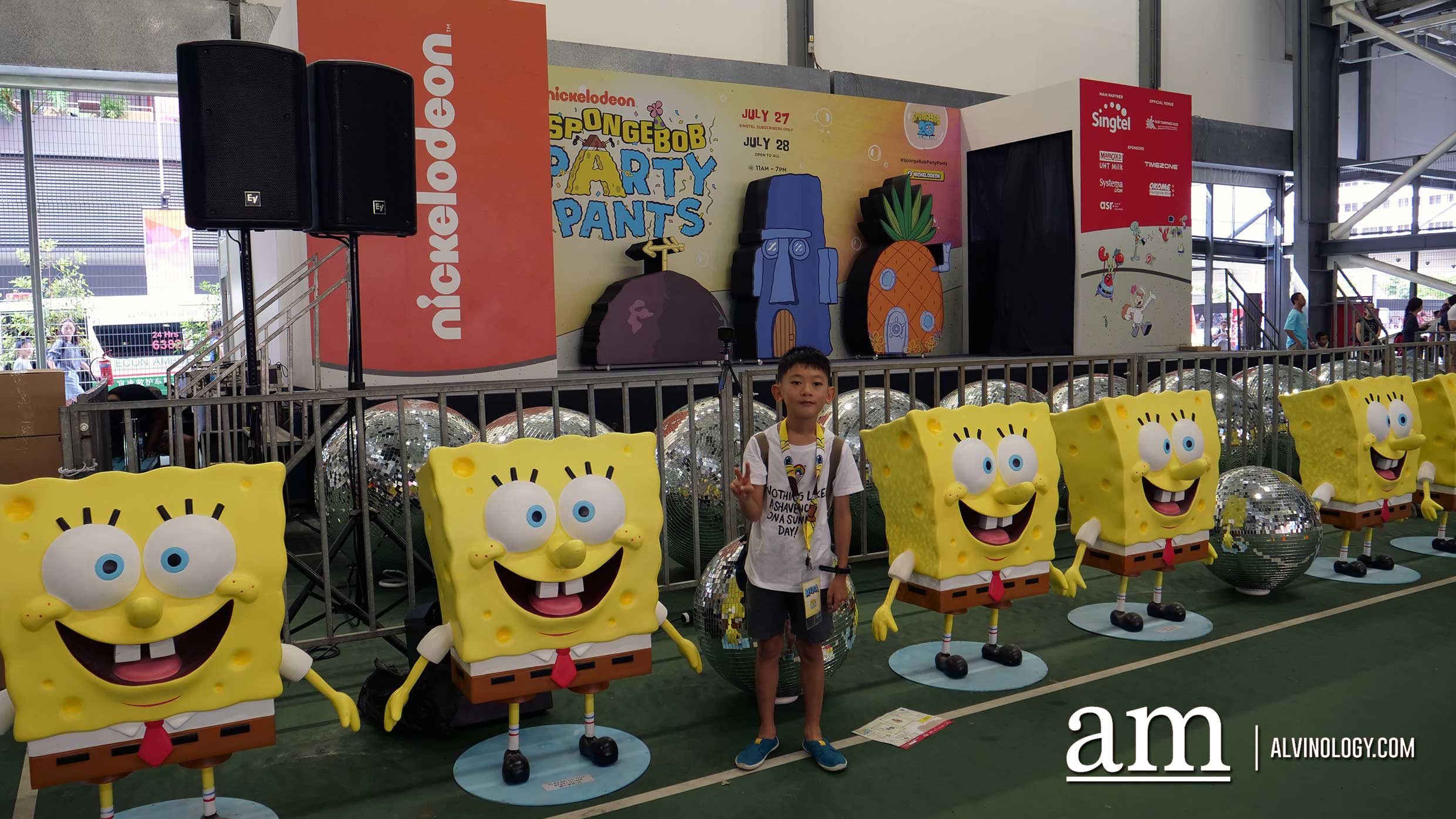 SpongeBob PartyPants at Our Tampines Hub (27 and 28 Jul) - Alvinology