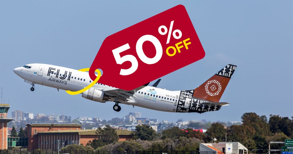 [EYES HERE] Fiji Airways is dropping fare rates by more than 50% until 12 August - Alvinology