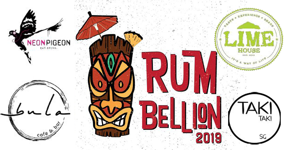 Experience the first ever Singapore Rum Festival at Rum Bellion this October 2019 - Alvinology