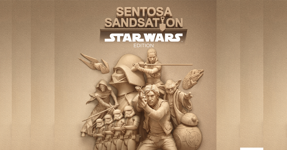 Sentosa Sandsation: Star Wars Edition – the largest intergalactic sand sculpture festival [FREE ENTRY] - Alvinology