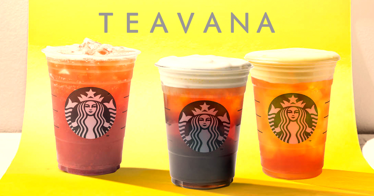 Starbucks launches a new line of Teavana drinks and moonlit collectables with a 15% discount - Alvinology