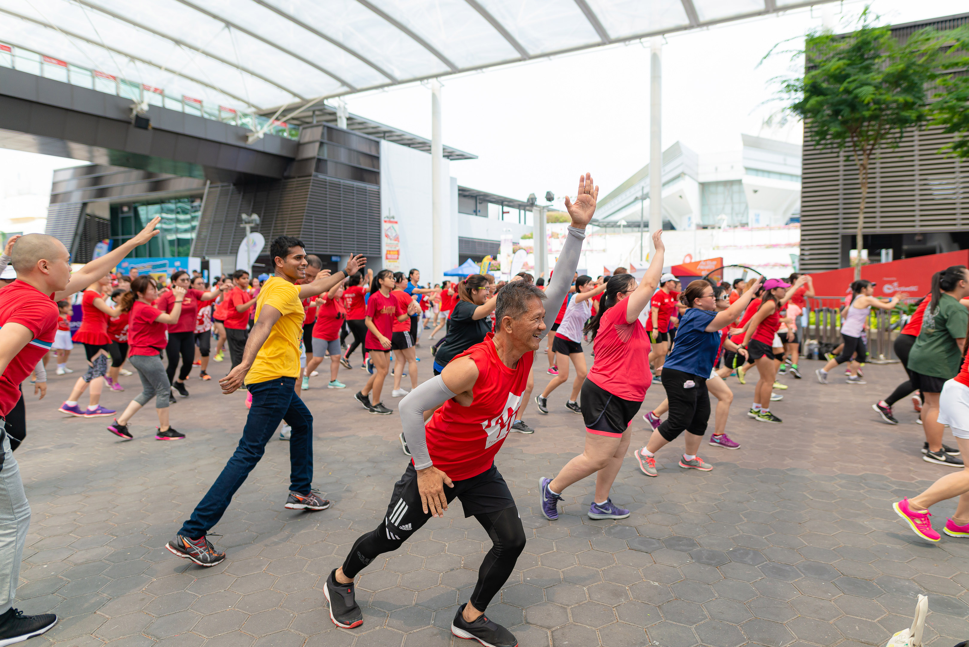 More than 23,000 participated the Sportiest Birthday Bash in Town at the Singapore Sports Hub - Alvinology