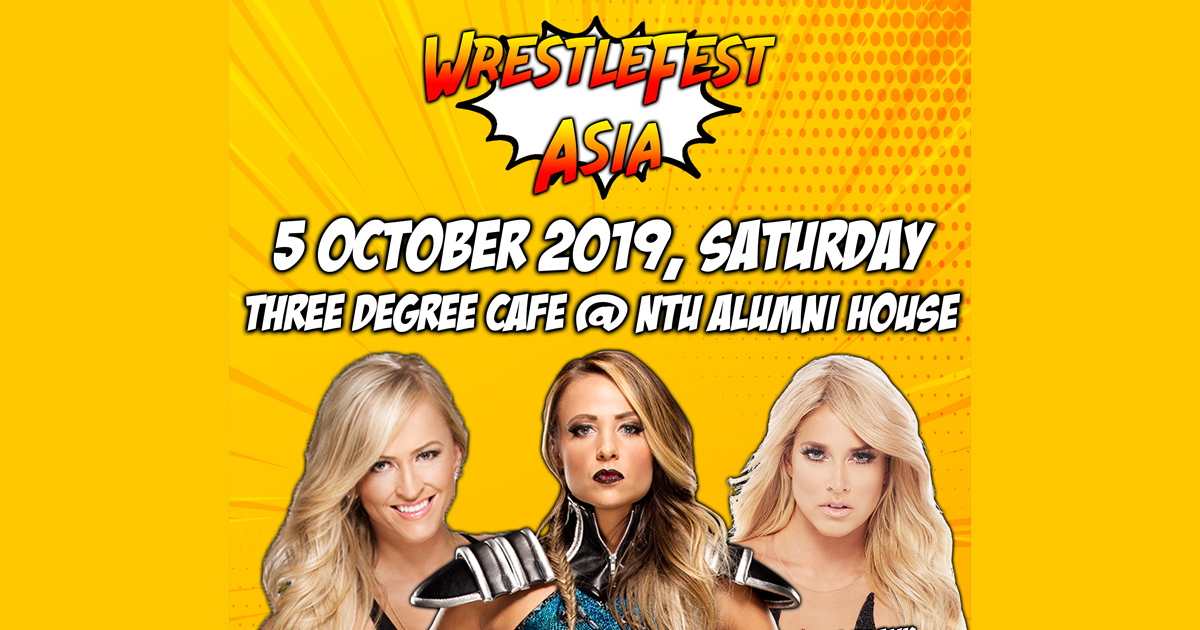 WrestleFest Asia - first-ever Wrestling Fan Meet and Greet featuring former WWE Women Superstars - Alvinology