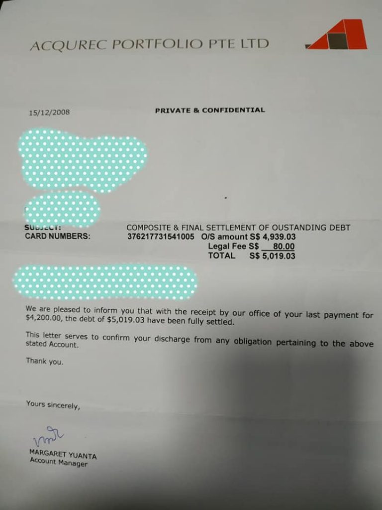 AMEX says Singaporean man owed them $5000, but he proves them wrong with 11-year-old receipt - Alvinology