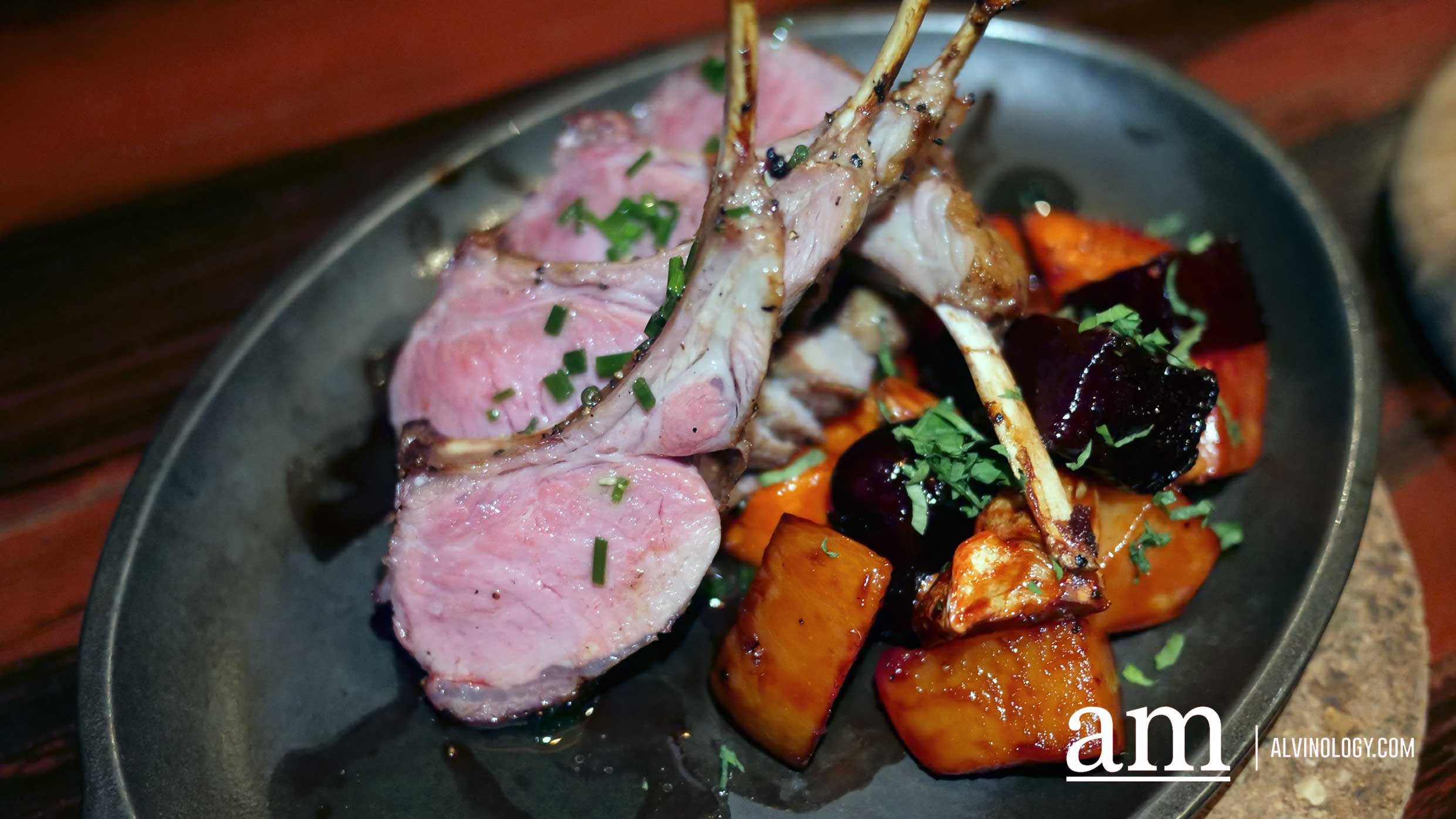 Full Rack of Lamb ($148++)