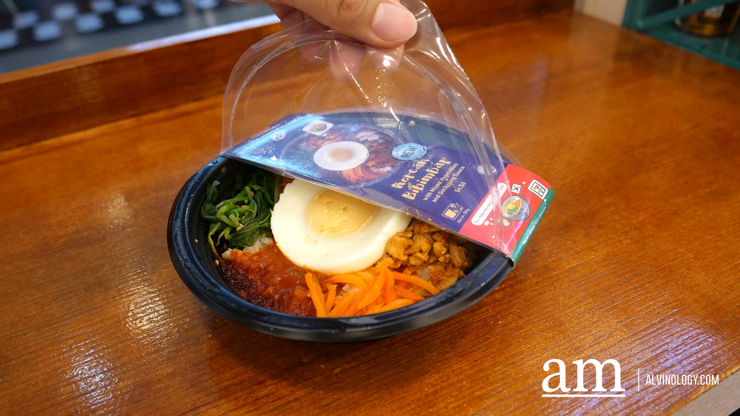 Luncheon Meat Onigiri to Korean Bibimpap: Five Surprisingly Exotic Ready-to-eat Meals at 7-Eleven Singapore - Alvinology