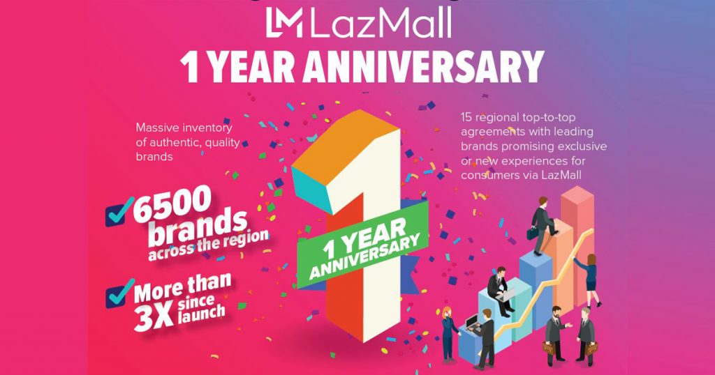 LazMall celebrates 1st Anniversary in time for Lazada’s 9.9 Big Discovery Sale- shop now! - Alvinology