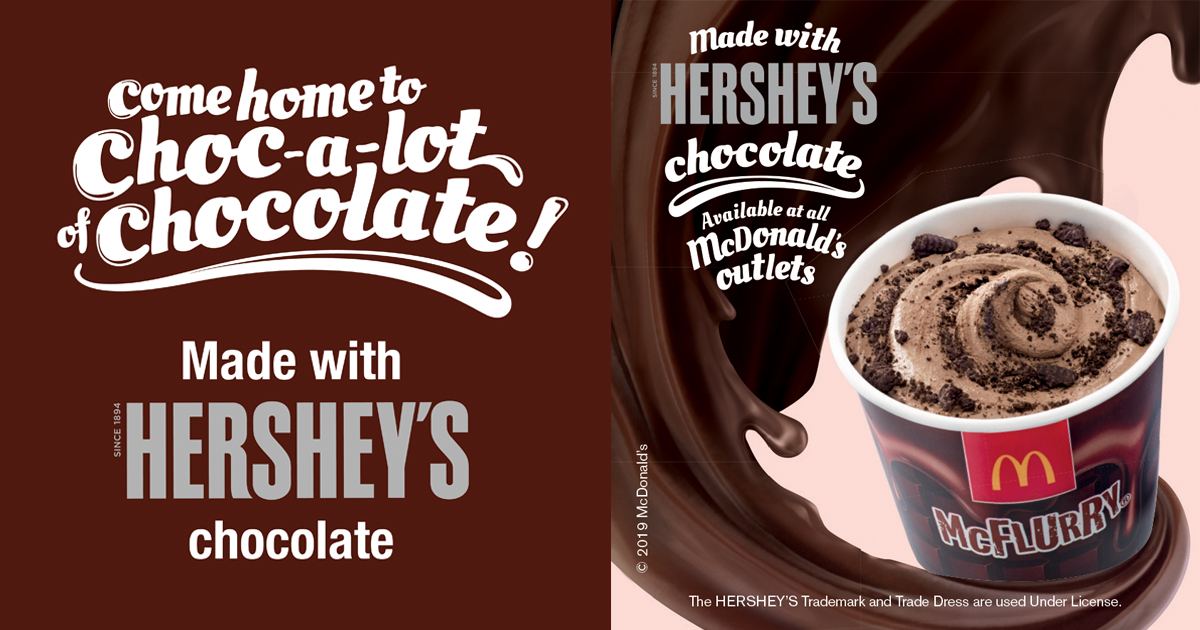 Shhhh… here’s some insider info on how to be the first to try (for free) this new Hershey's McFlurry by McDonald’s - Alvinology
