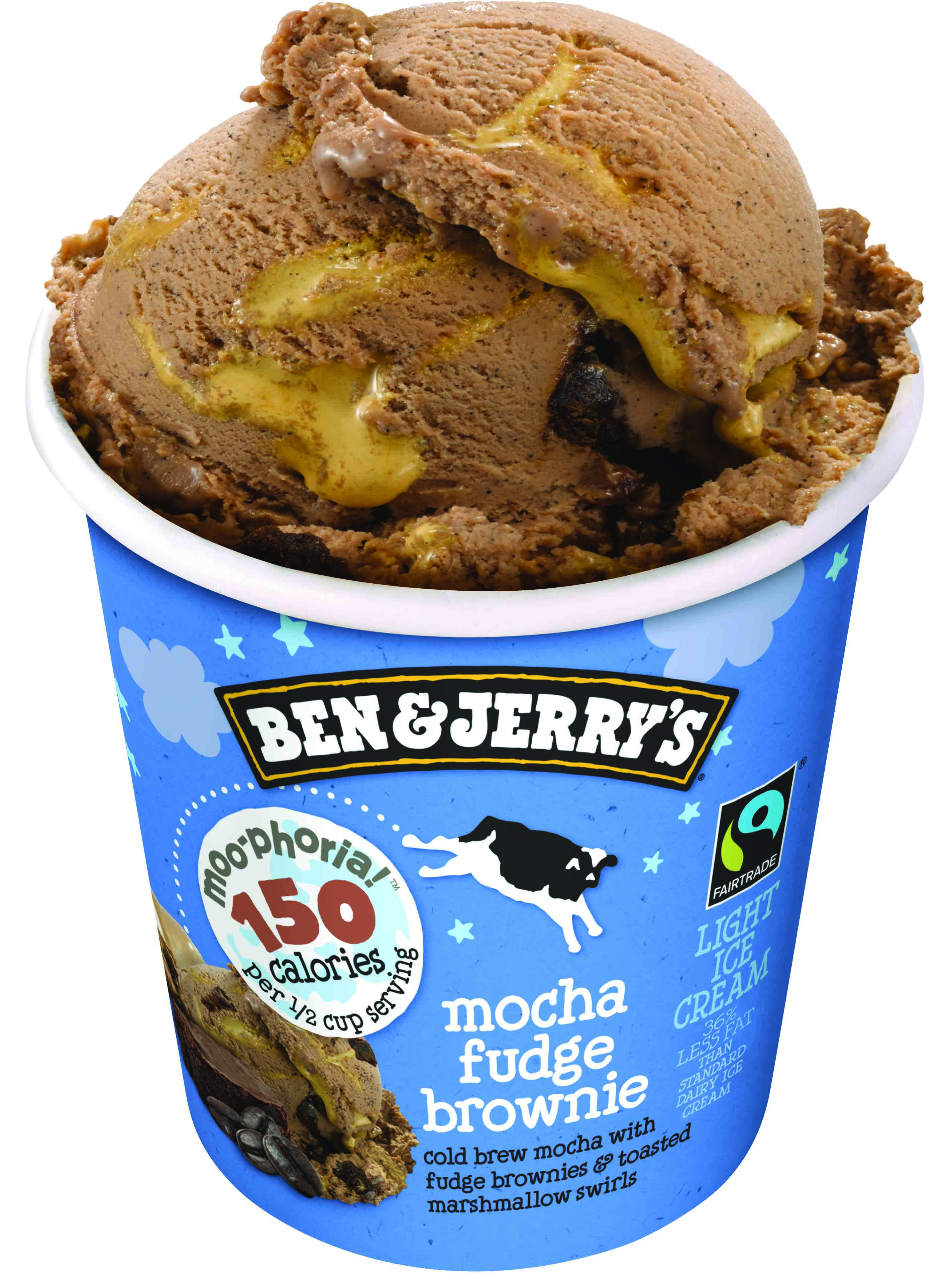 Ben & Jerry’s introduces new Moo-phoria Mocha Fudge Brownie – sweet with 36% less fat - Alvinology