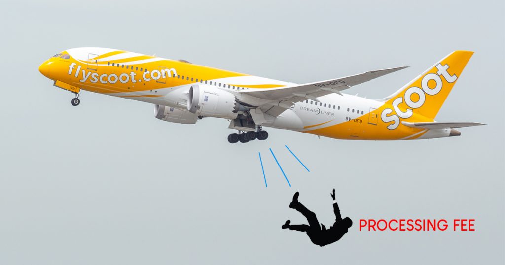 No more Payment Processing Fees when you book flights with Scoot - Alvinology